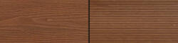 Woodlook WPC padlólap Woodlook Natúr Merbau 2, 2 m szál 150x24x2200 mm igazi fahatású kétoldalas barna burkolat, matt, csúszásmentes felület