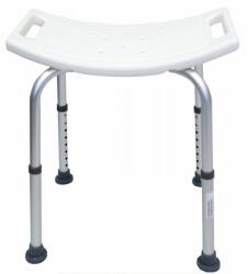 AOSOM Zuhany állítható magasságú aluminium szék szögletes zuhanyozó fürdő szék pad ülés