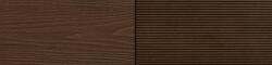 Woodlook WPC padlólap Woodlook Natúr Mahagóni 2, 2 m szál 150x24x2200 mm igazi fahatású kétoldalas barna burkolat, matt, csúszásmentes felület