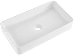 VEVOR Kerámia mosdókagyló 609x351x112 mm fehér pultra ültethető fürdőszobai mosdó (TMSCTCJX6135I29E0V0)