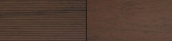 Woodlook WPC padlólap Woodlook Solid Melange Mahagóni 4 m szál 130x18x4000 mm igazi fahatású kétoldalas burkolat, matt, csúszásmentes felület. Méterenkénti ár!