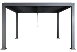 Wohnen Pergola 400x300x220 cm kerti pavilon 11 cm alumínium keret viharálló antracit