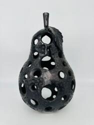  Statueta decorativa Pear, black (88047P/BA)
