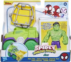 Hasbro Spidey Prietenii Extraordinari Set Masinuta si Figurina si Accesoriu Hulk (F6776_F7457) Figurina