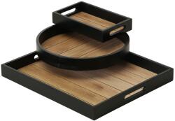  Set 3 tavi Tonny negru/maro (1012955) Tava