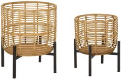  Set 2 suporturi flori Rattany (1426000003)
