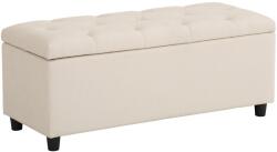  Bancuta cu spatiu de depozitare Goronna crem 100/40/41, 5 cm (51975057)