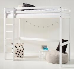  Hoppekids Pat etajat ECO Dream alb 90/200 cm, lemn masiv (85365668)