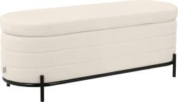  LeGer Home bancuta cu spatiu de depozitare Mariela crem 100/40/45, 5 cm (22706850)