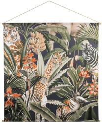  Deco perete imprimeu pe panza Savana 154x154 cm (78662)