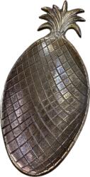  Tava in forma de ananas, metal auriu 34/16/8 cm (90191/ABS/G) Tava