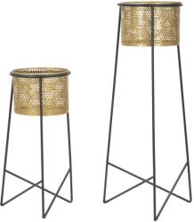  Set 2 suporturi flori Exym aurii (1423920000)
