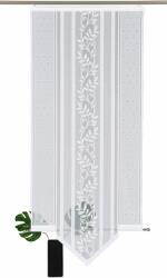  Perdea glisanta Flora-Spitz alba 60/180 cm (603828/6)