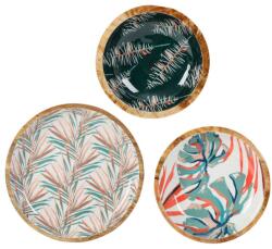 Set 3 tavi Tropicart din bambus (75996) Tava
