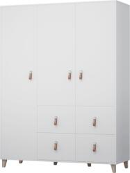  Dulap FIERA alb 153/55/202 cm (0000303202) Garderoba