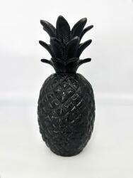 Statueta decorativa Ananas, negru (86258ZB/BA)
