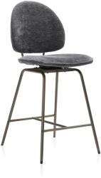  Scaun de bar Kjel antracit 43/47/102 cm (50432-ANT)