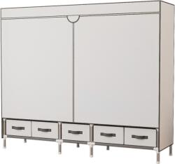  INISIGN Dulap stofa Stockholm alb 185/45/172 cm (88191049) Garderoba