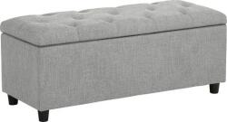  Bancuta cu spatiu de depozitare Goronna gri 100/40/41, 5 cm (46676308)