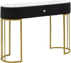  Consola Caserta neagra 100/43/74 cm (MRO1426110000)