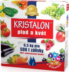 AGRO Kristalon Gyümölcs- és virágtáp 0, 5 kg (000502)