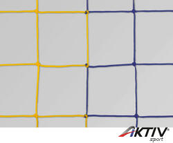 Olasz Sportháló Kézilabdaháló 3 mm PE 33080005C olasz sárga-kék (33080005YB)