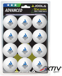 JOOLA Pingponglabda Joola Advanced Training 12 db fehér (44205) - aktivsport