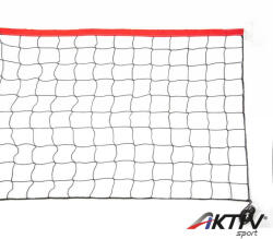 Olasz Sportháló Röplabdaháló Supermini 7x1 m PE 33130006 olasz piros (33130006/R) - aktivsport