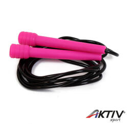 AktivSport Ugrókötél műanyag Aktivsport 213 cm rózsaszín (OEDC5057)