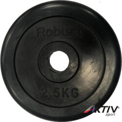Robust Súlytárcsa gumírozott 15 kg 31 mm (Tárcsa 15) Súlytárcsa