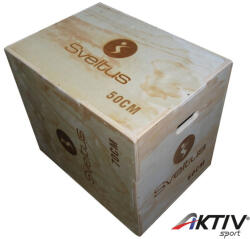 Sveltus Plyo box fa Sveltus 70x60x50 cm (4601)
