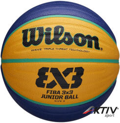 Wilson Kosárlabda Wilson FIBA 3x3 Junior gumi 5-ös méret kék-sárga (WTB1133XB) - aktivsport
