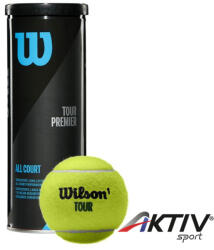 Wilson Teniszlabda Wilson Tour Premier 3 db (WRT109400+) - aktivsport
