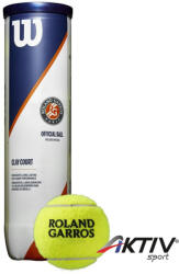 Wilson Teniszlabda Wilson Roland Garros salakra 4 db (WRT115000+) - aktivsport