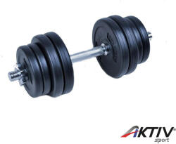 SPARTAN Egykezes súlyzó szett, 15 kg, cementes (1707)