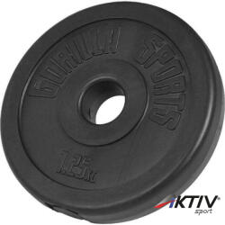 Gorilla Sports Súlytárcsa műanyag bevonattal 1, 25 kg 31 mm (100547-00006-0005) - aktivsport Súlytárcsa
