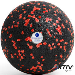 Trendy Sport Masszázs labda Trendy Bola fekete-piros 10 cm (9116LR)