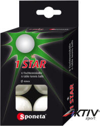 Sponeta Ping-pong labda Sponeta * 1 star 6 db (199031) - aktivsport