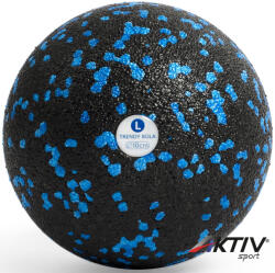 Trendy Sport Masszázs labda Trendy Bola fekete-kék 10 cm (9116LB)