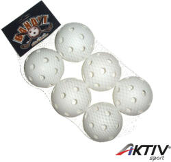 Aktivsport Floorball labda szett fehér (3020-045) - aktivsport