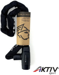 Velotech Kerékpárzár láncos Velotech 0, 8x90 cm fekete (39808) - aktivsport