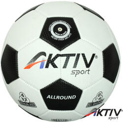 AktivSport Futball labda Aktivsport ALLROUND fehér-fekete méret: 4 (207300013) - aktivsport