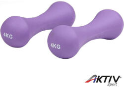 SPARTAN Körteformájú neoprén súlyzó 2 x 4 kg (1690)