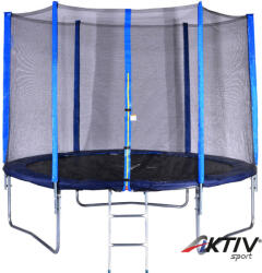 SPARTAN Szépséghibás trambulin 180 cm hálóval és létrával (982_XXX)