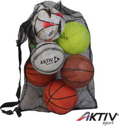 AktivSport Labdatartó zsák Aktivsport 7 db-os sűrű szövésű (OEDC5030)
