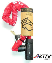 Velotech Kerékpárzár láncos Velotech 0, 8x90 cm piros (39807)