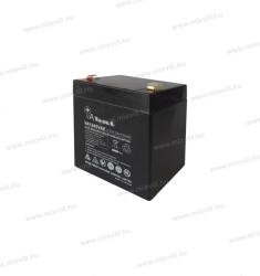 Vabat VA1245VAE 12V 4, 5Ah ólomakkumulátor SLA riasztó hangjelzőbe (VA1245VAE)