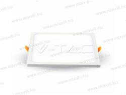 V-TAC SKU-4943 Led panel szögletes 8W IP20 3000K 800lm 90mm tápegységgel (4943)
