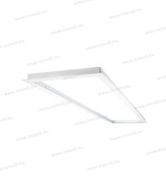  LED panel beépítő süllyesztő keret gipszkartonba 120x30-as panelhez 15133