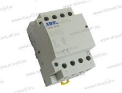 XBS NM-IS 40-40 Kontaktor 4záró 40A 3 modul 230V AC